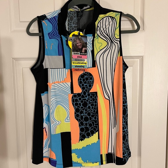 Jamie Sadock NWT Shiny Happy People (CasaCollection) Size Medium,Sunshield - Picture 3 of 9